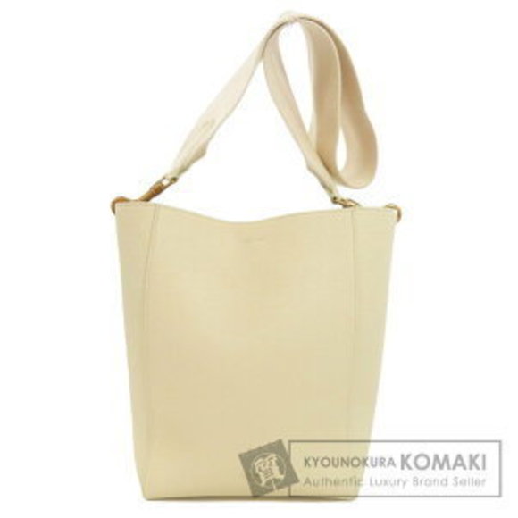 Celine Sangle Bucket Shoulder Bag Calfskin Leather - Picture 1 of 9